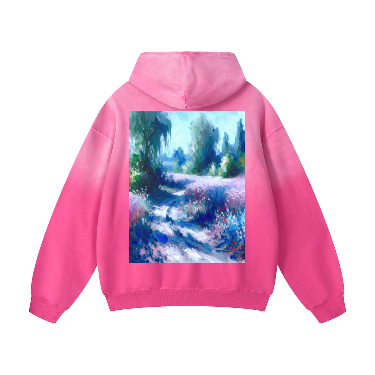 You are Art Heavyweight Sunfade Oversized Hoodie