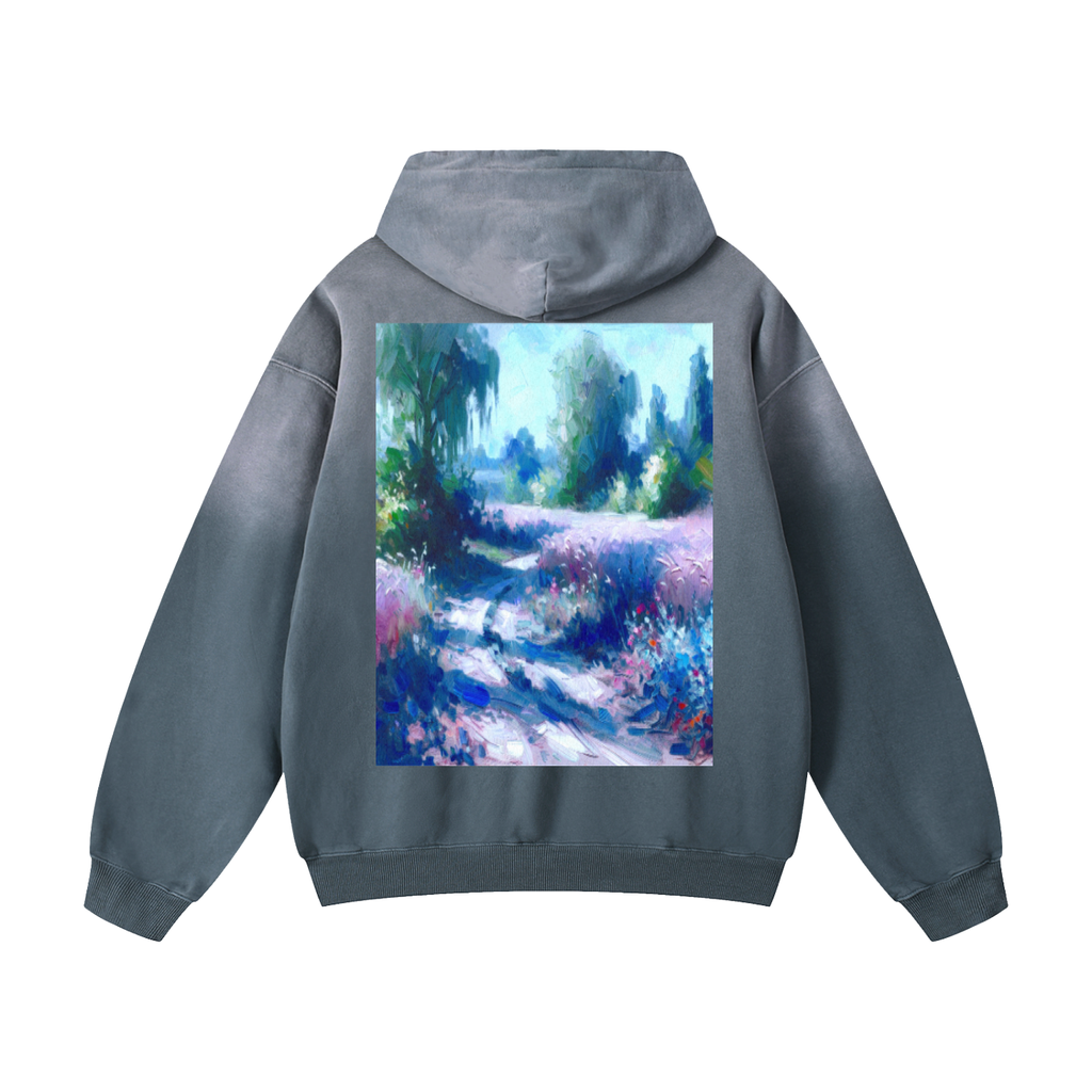 You are Art Heavyweight Sunfade Oversized Hoodie