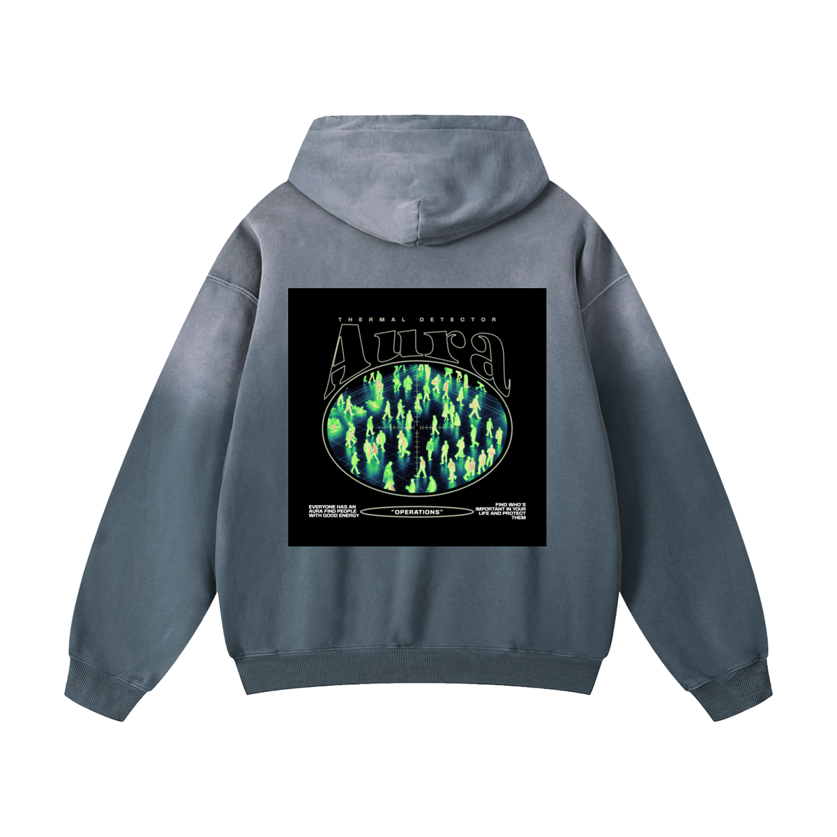 Operations Heavyweight Sunfade Oversized Hoodie