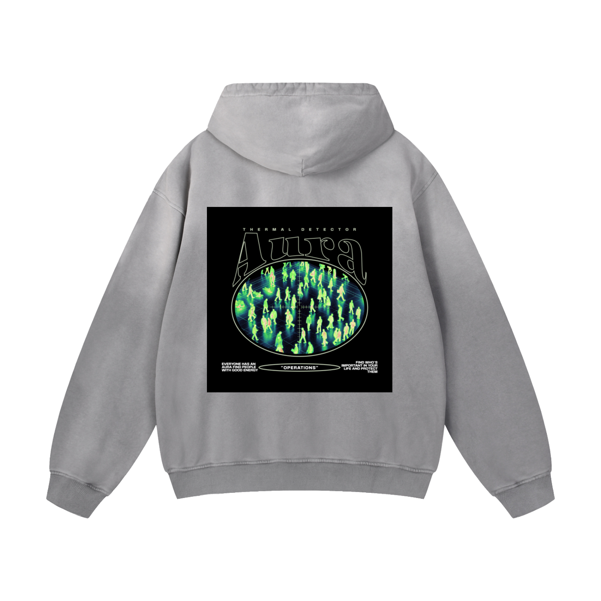 Operations Heavyweight Sunfade Oversized Hoodie