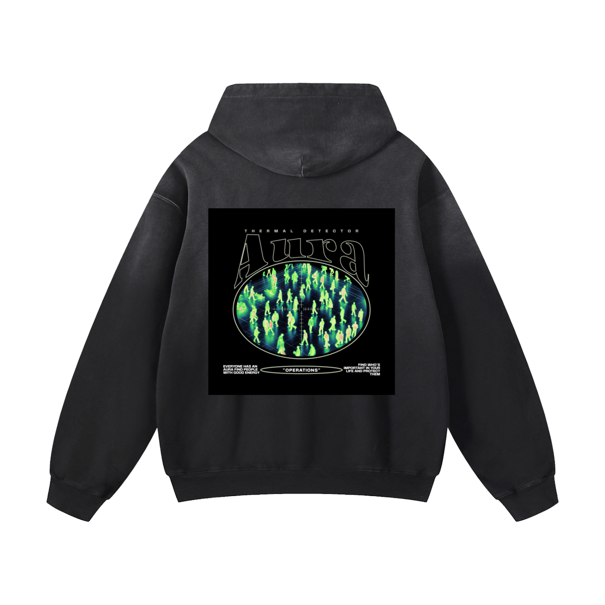 Operations Heavyweight Sunfade Oversized Hoodie