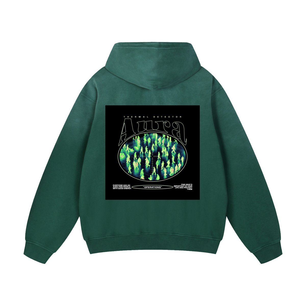 Operations Heavyweight Sunfade Oversized Hoodie